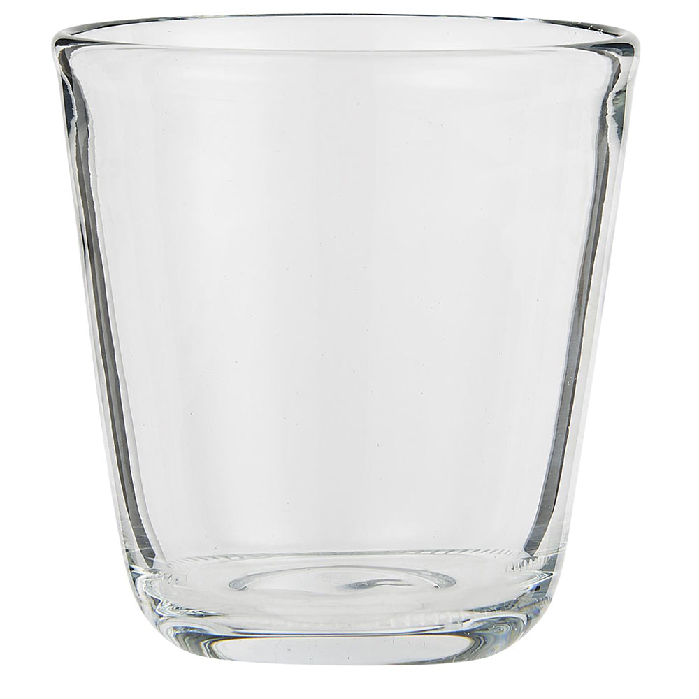 Set 4 Vasos de Vidrio Transparente
