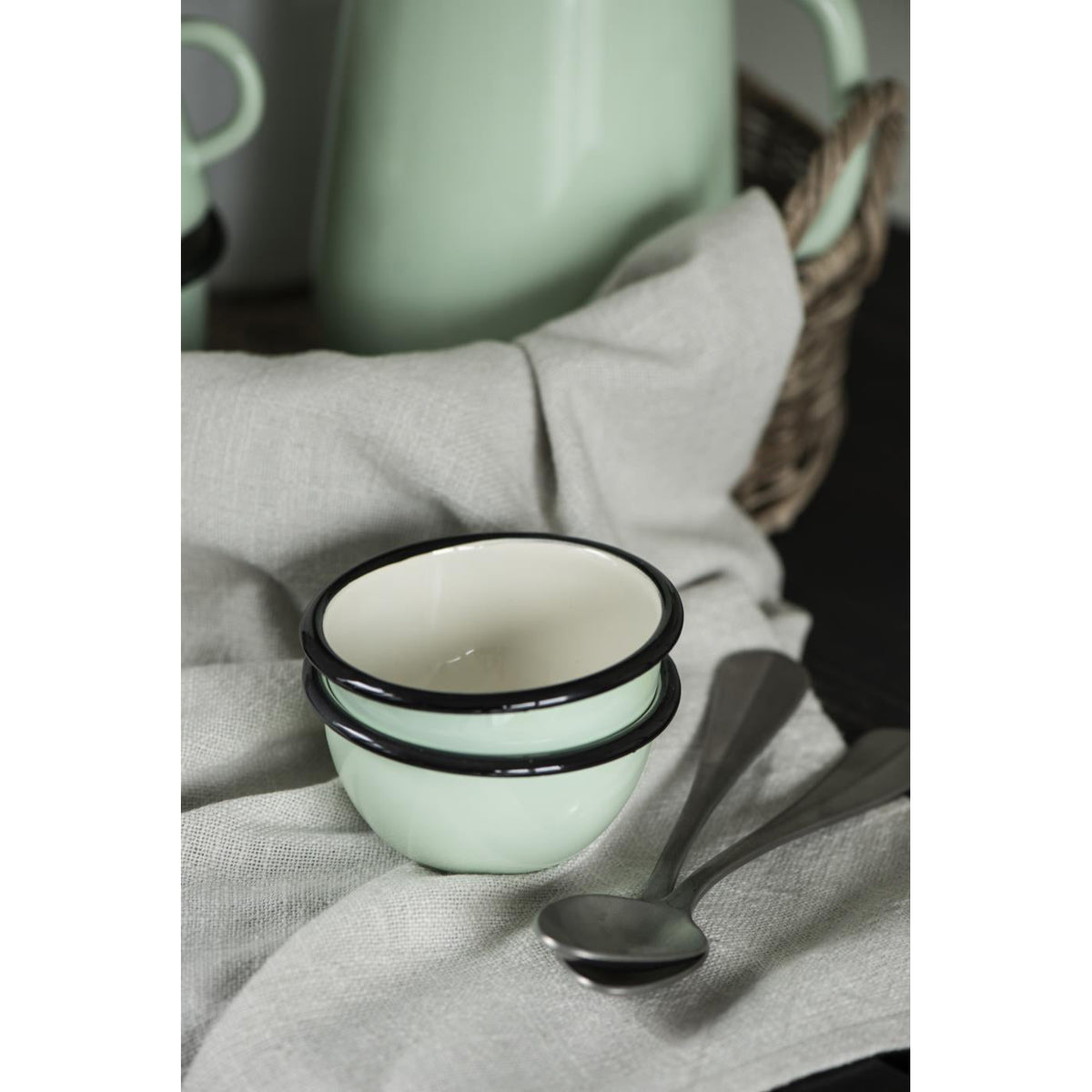 Bowl Enlozado color Light Green Ø 10,4 cm