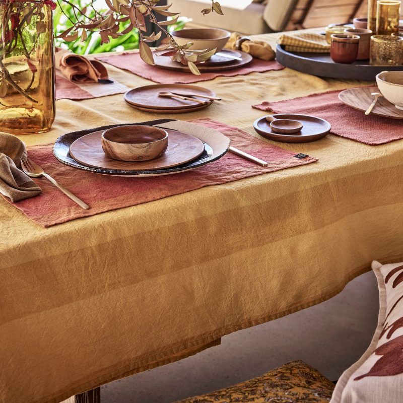 Mantel Santa Cruz Ocre