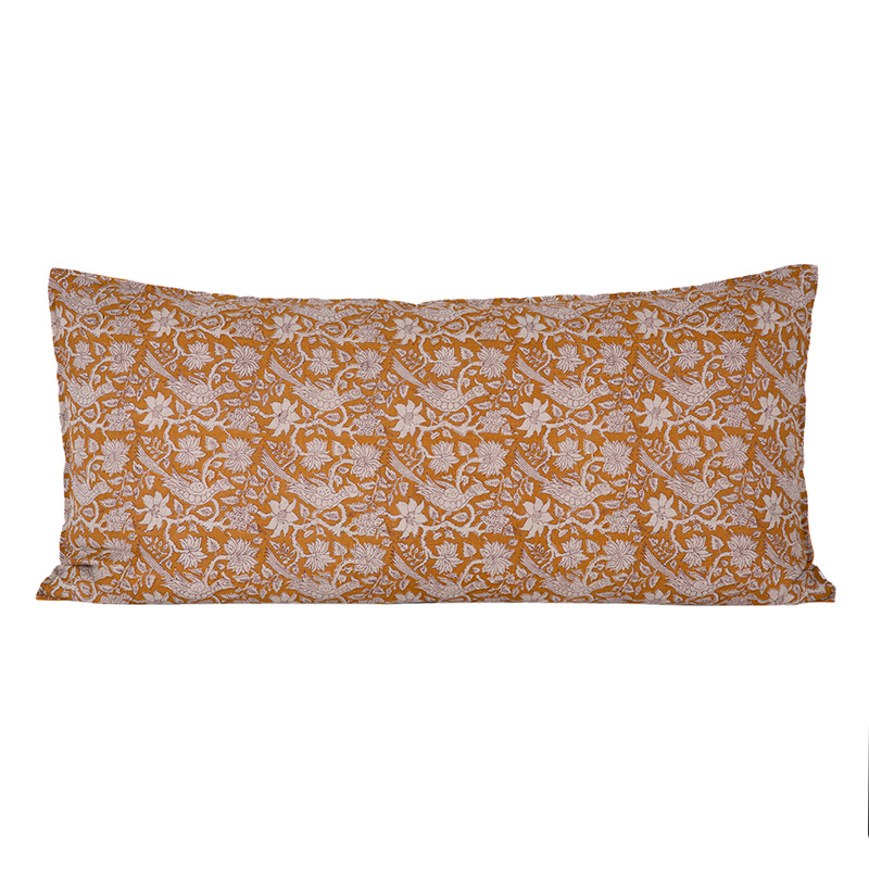 Funda Cojín Lino Jaipur Chamois 55x110 cm
