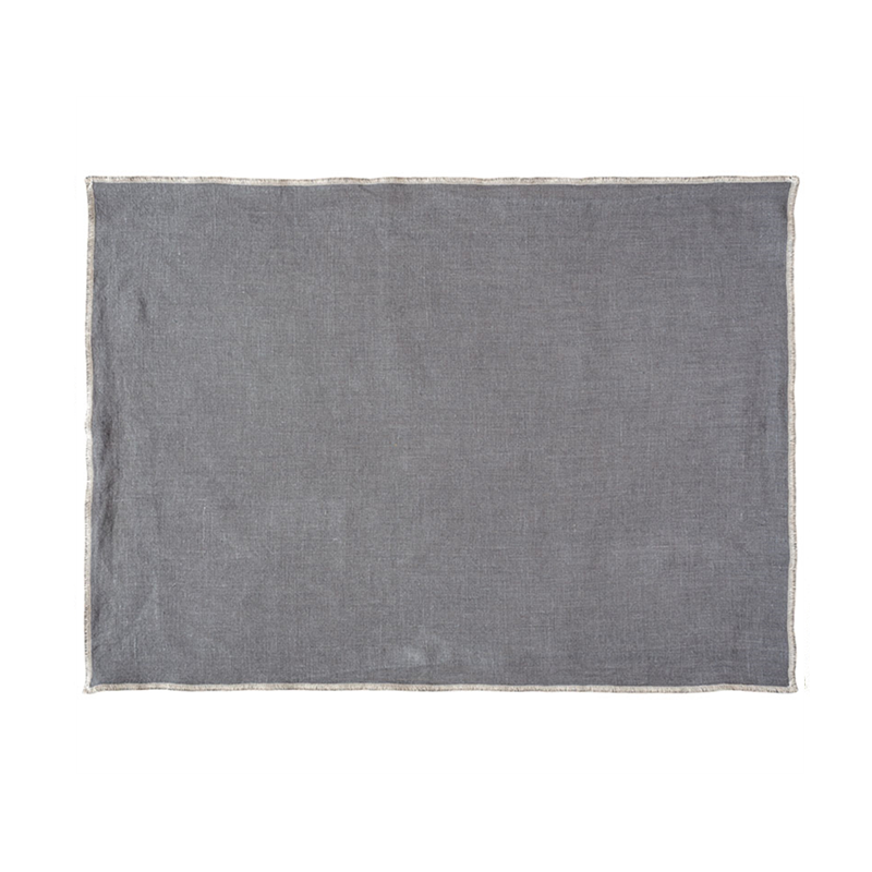 Set de 6 Individuales de Lino Venise Granit