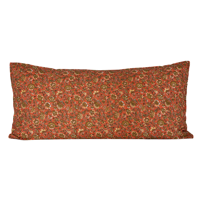 Funda Cojín Lino Samara Terre Brulee 55x110 cm