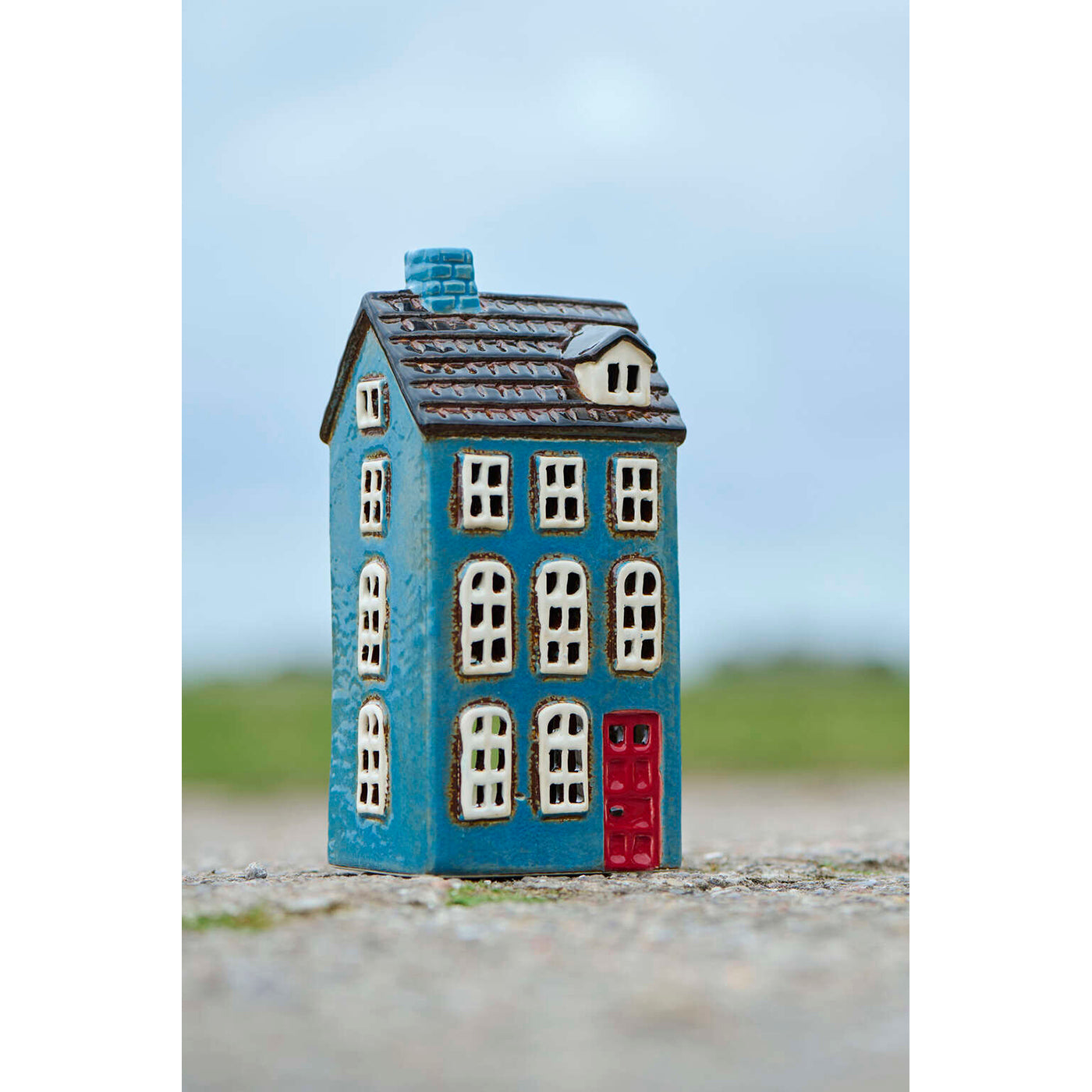 Casa para Velas My Home Puerta Roja