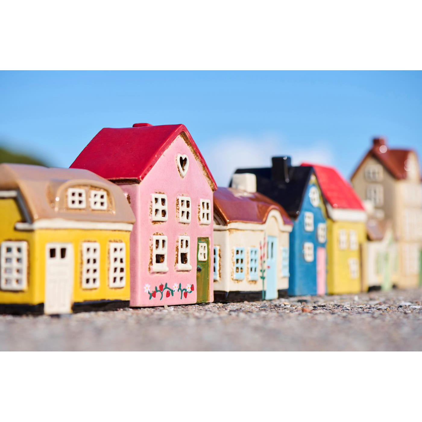 Casa para Velas Nyhavn Puerta Rosada