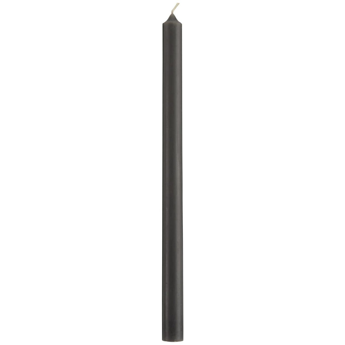 Vela Taper Gris Oscuro Ø:1.3 H:20 cm