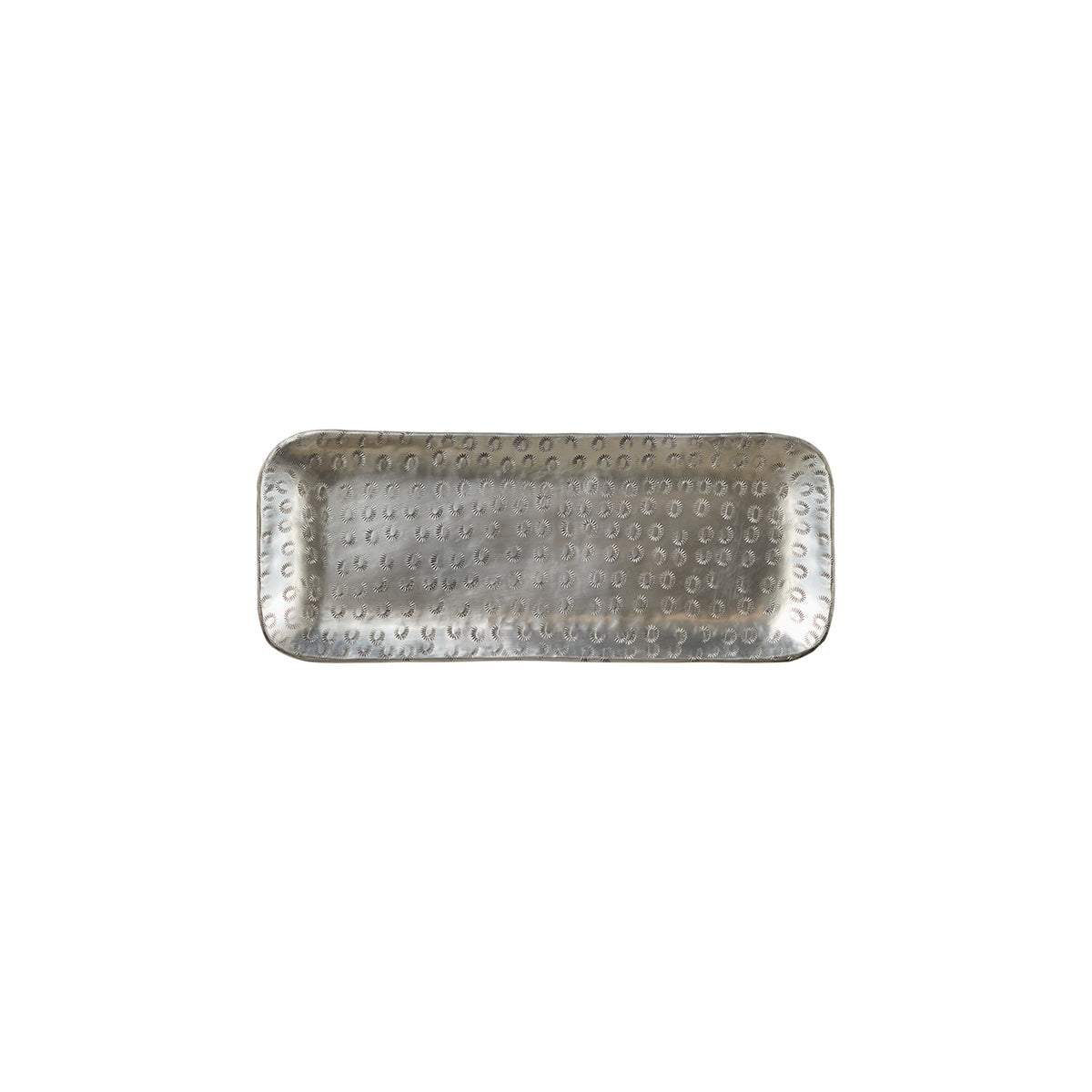 Bandeja EL DORADO color Plata, L: 40cm