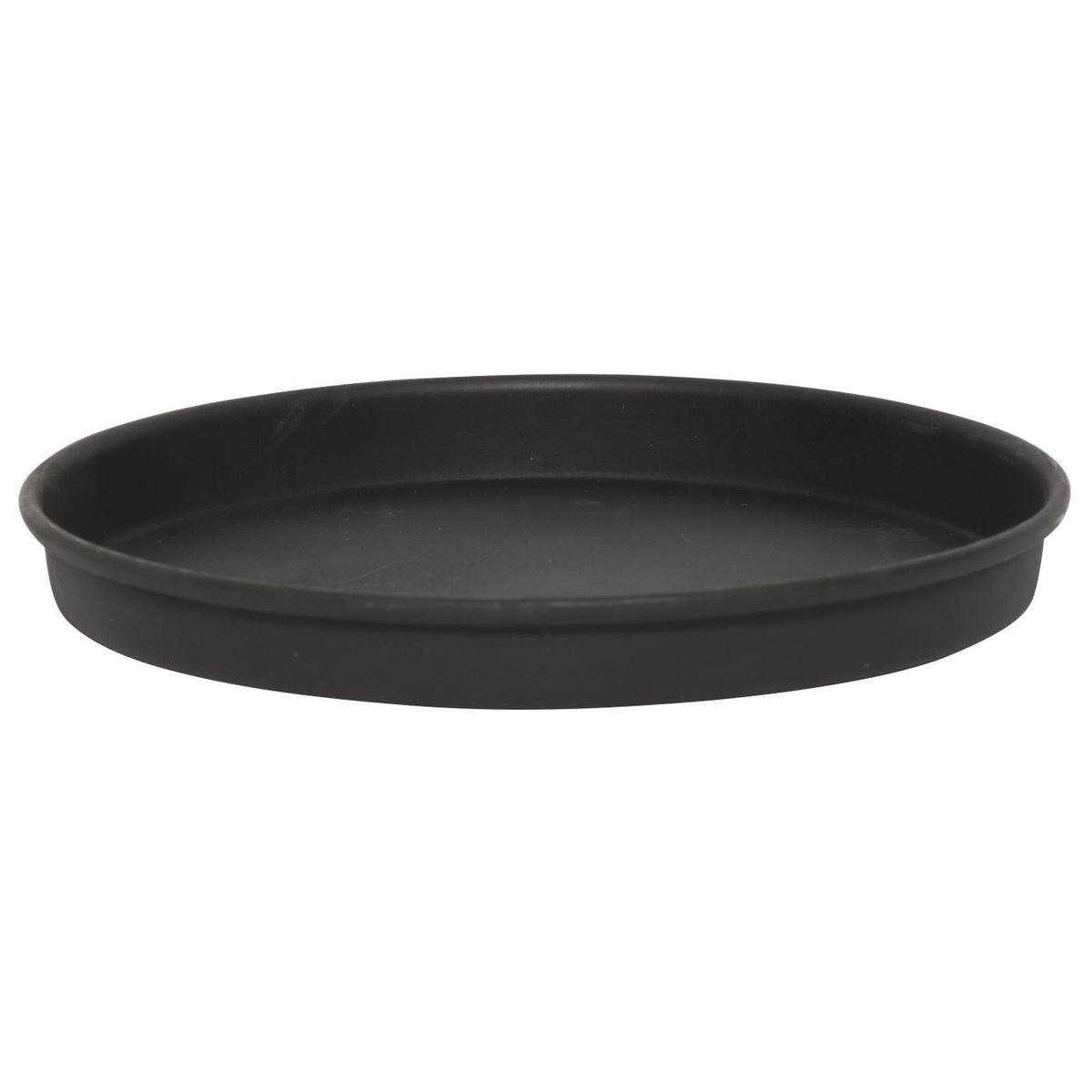 Bandeja Velas Negra 13 cm con Borde