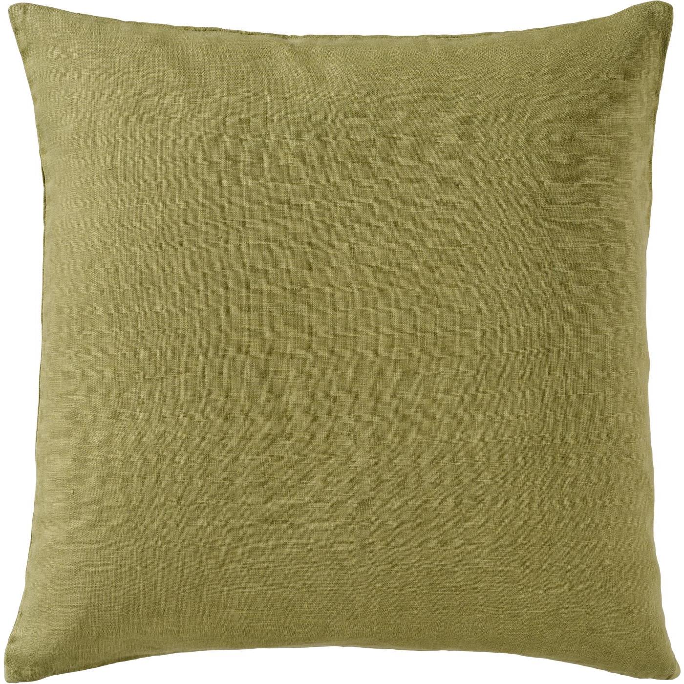 Funda Cojín Lino Herbal Green 50x50 cm