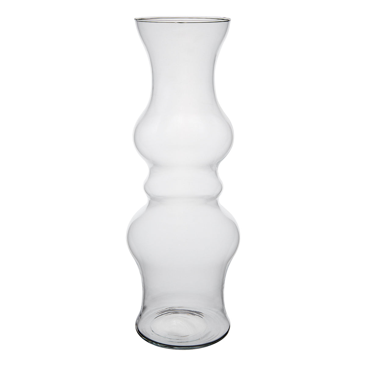 Florero ASTON Transparente Ø18xH50 cm