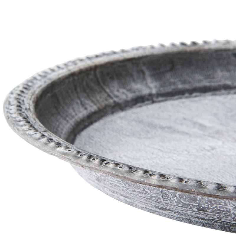Bandeja FENIX Gris S Ø21xH2 cm