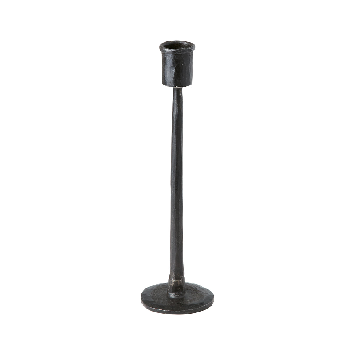 Portavela, Negro THOR, Ø7xH25 cm