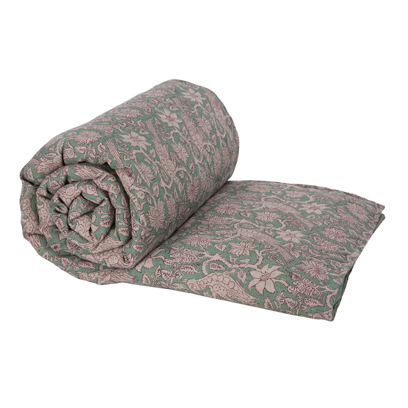 Funda Piecera Lino Jaipur Sauge 85x200 cm