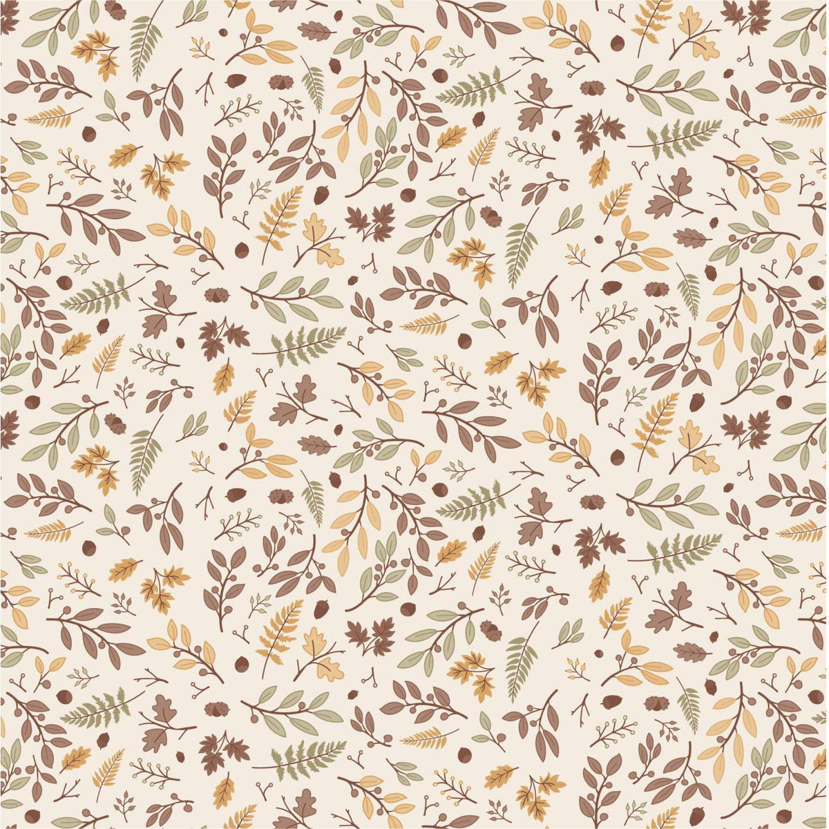 Servilletas Diseño Hojas Otoño 50 unidades de 20x20 cm