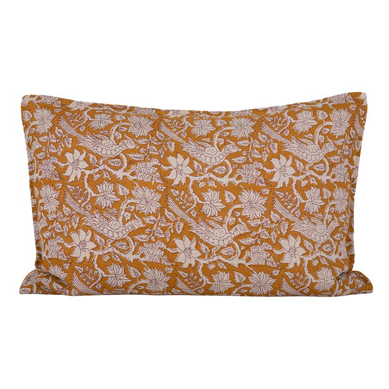 Funda Cojín Lino Jaipur Chamois 40x60 cm