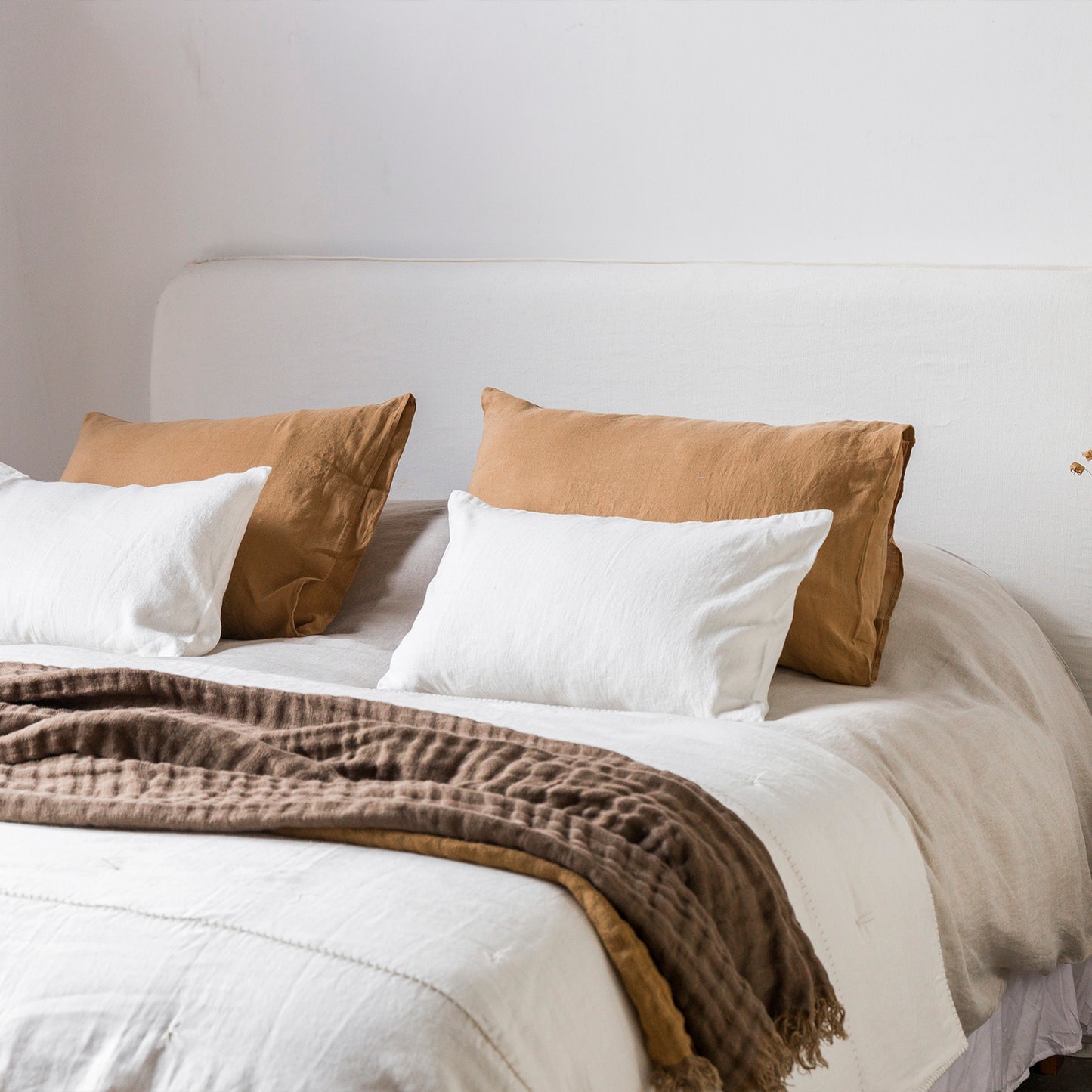 Manta Lino Baya Brownie / Tabac