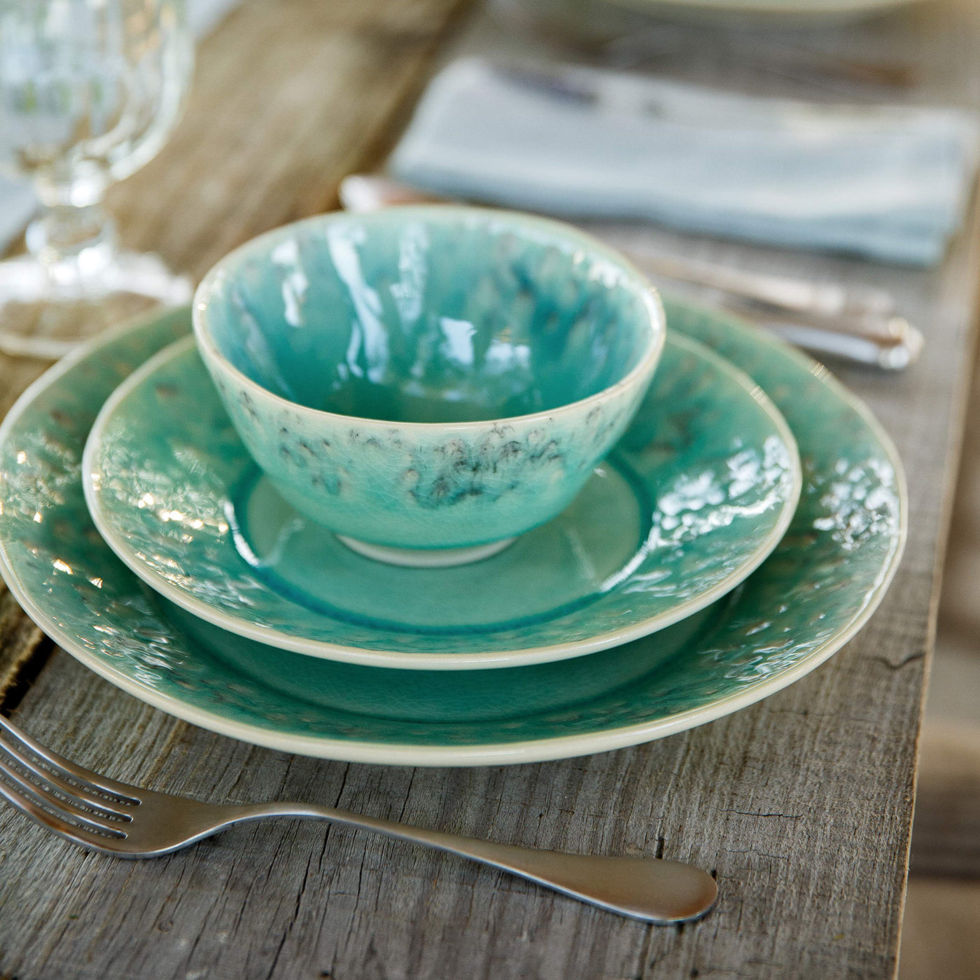 6 x Plato Ensalada/Postre Madeira 22 cm Blue