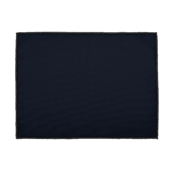 Set 6 Individuales Lino Engomado Borgo Encre