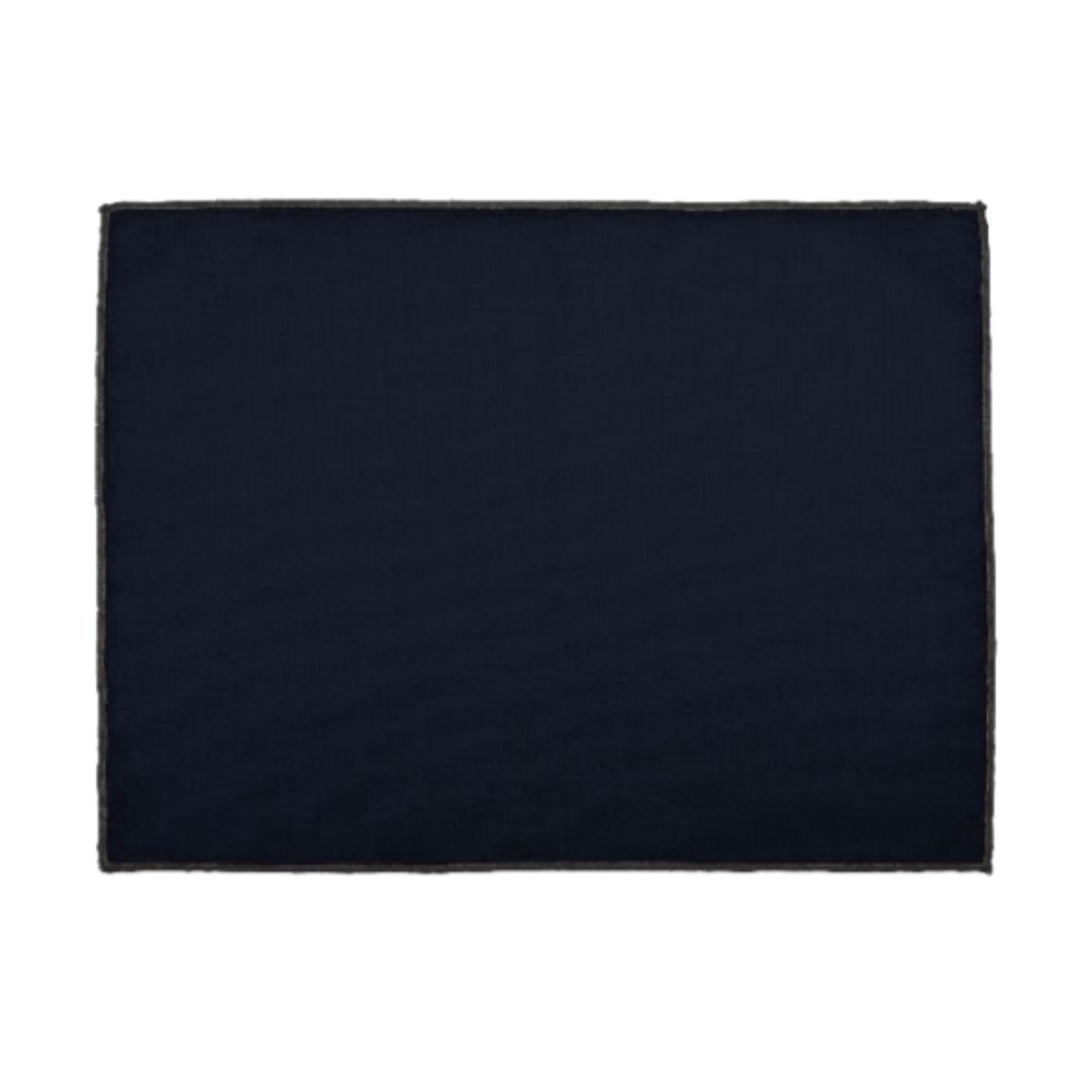 Set 6 Individuales Lino Engomado Borgo Encre