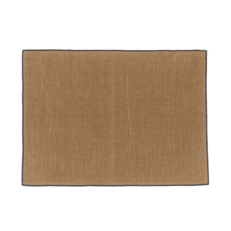 Set 6 Individuales Lino Engomado Borgo Tabac