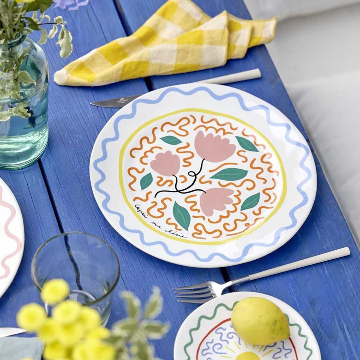 Dinner Plate 27 cm SUMMER BLISS, Tulip
