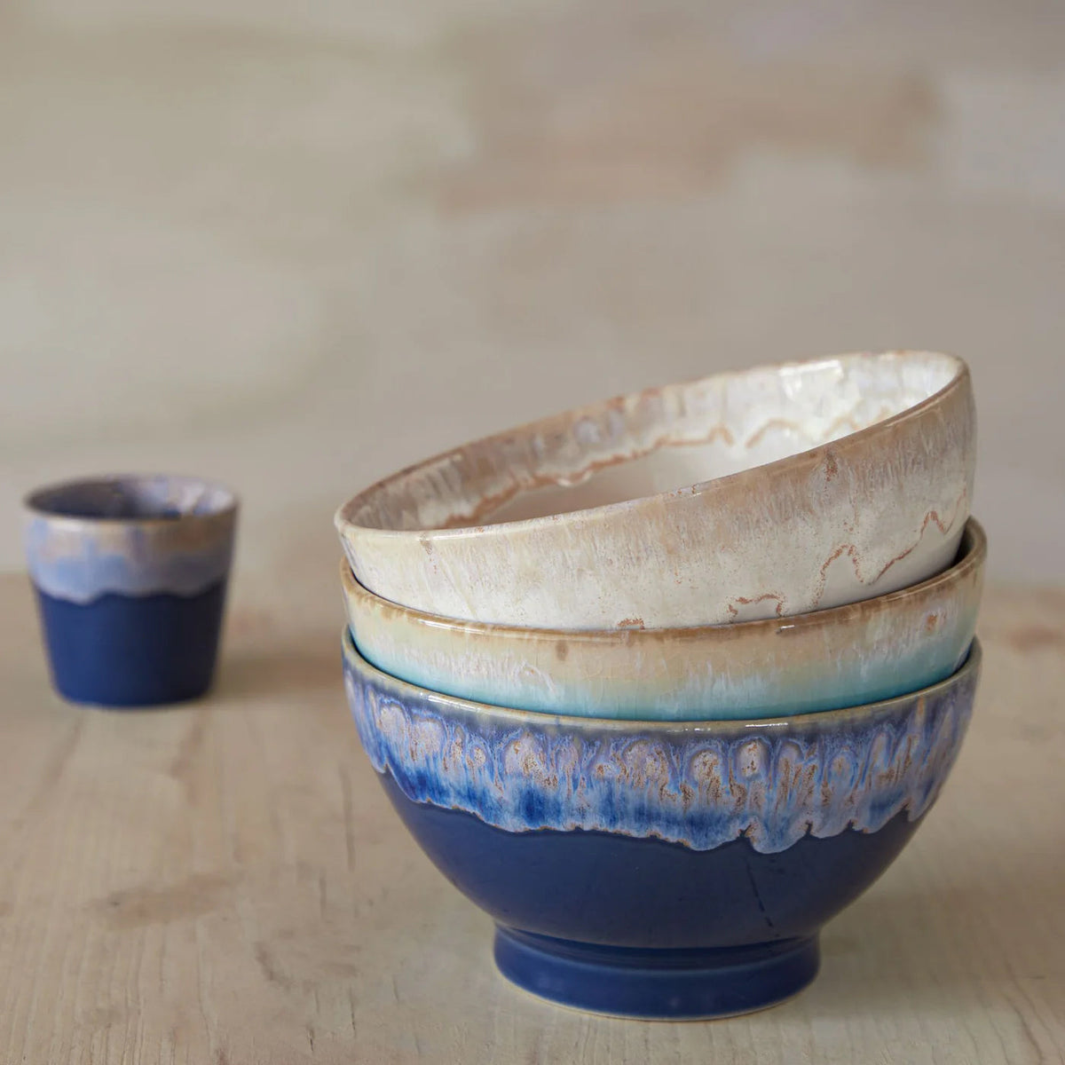 Latte Bowl Aqua