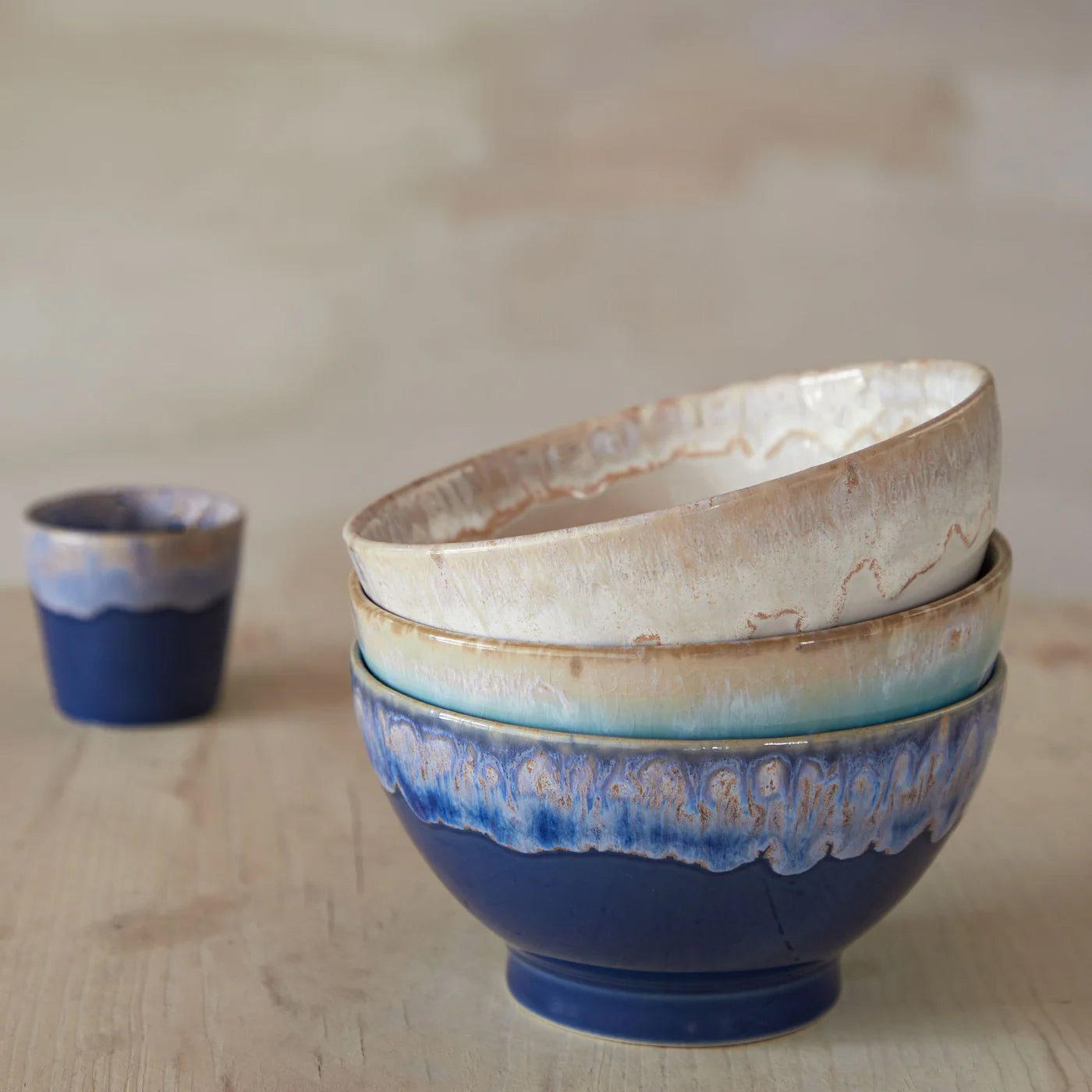Latte Bowl Aqua