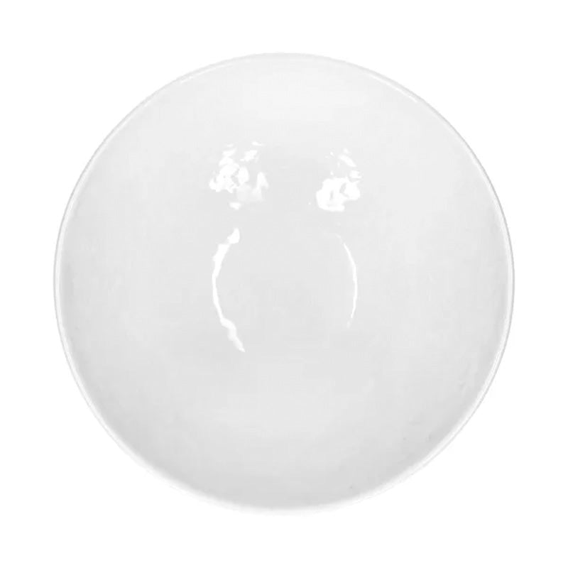 Loza Porcelino Blanco Fuente de Ensalada 24 cm