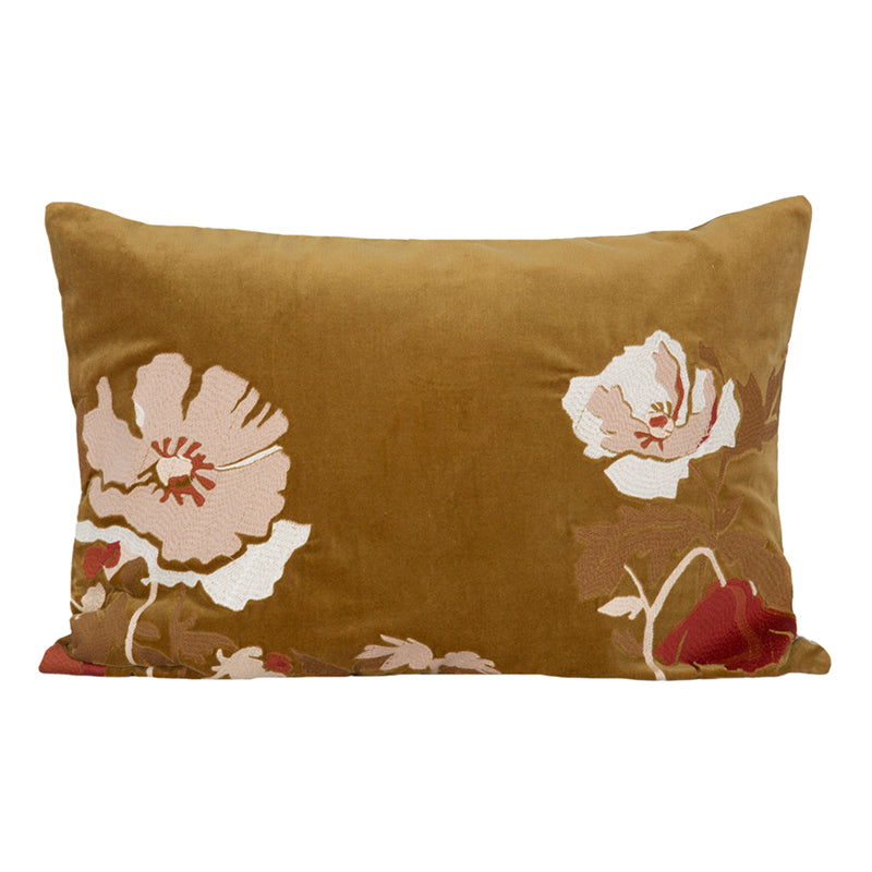 Funda Cojín Velvet Bristol Gold 50x70 cm