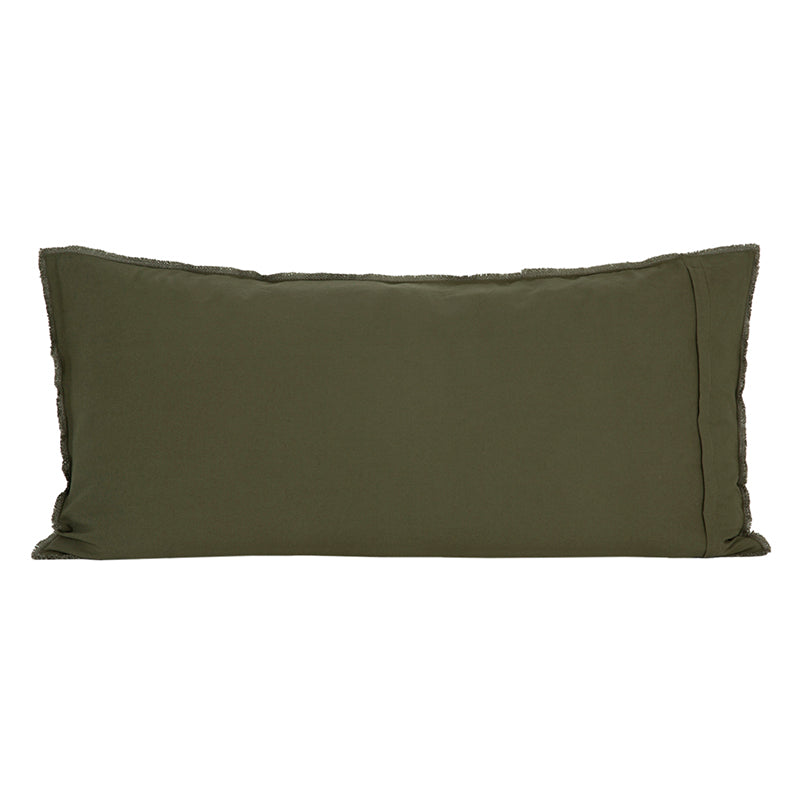 Funda Cojín California Kaki 55x110 cm