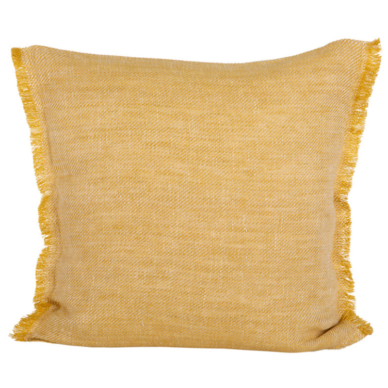 Funda Cojín Lino Cuba Paille 45x45 cm