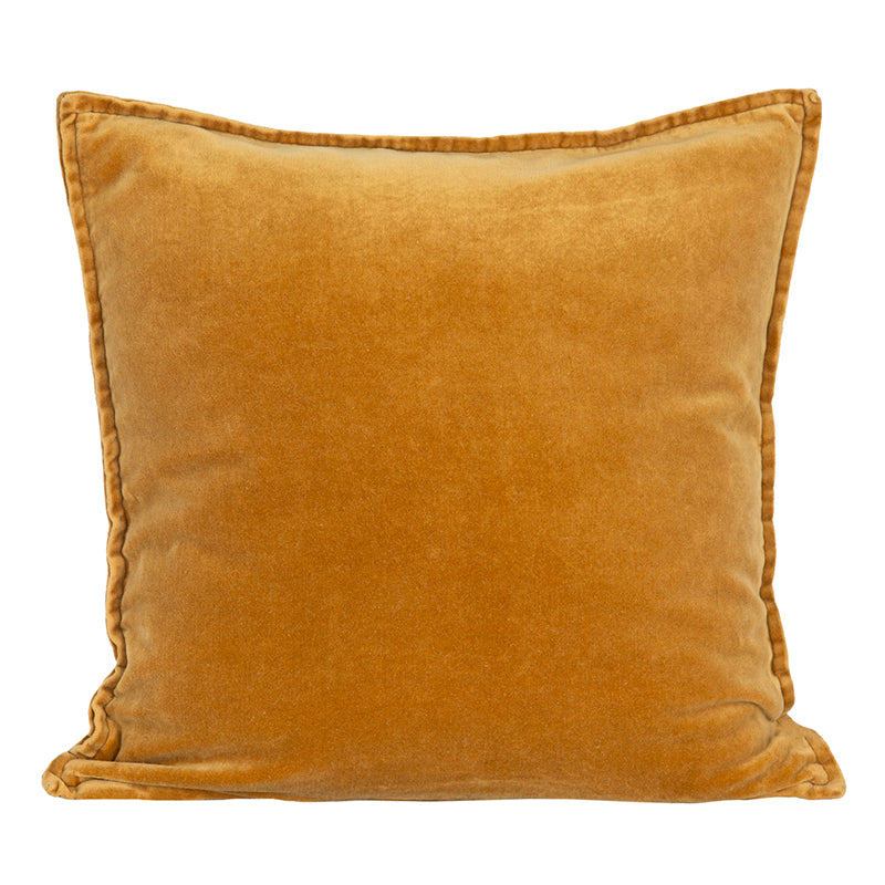 Funda Cojín Velvet Manhattan Chamois 45x45 cm