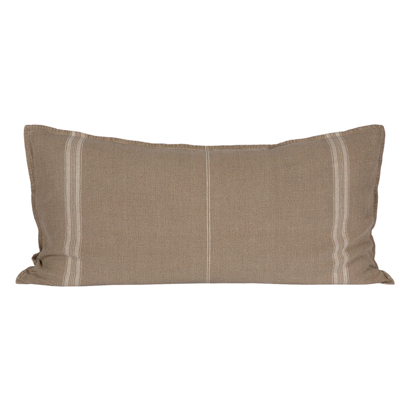 Funda Cojín Metz Natural/Marfil 55x110 cm