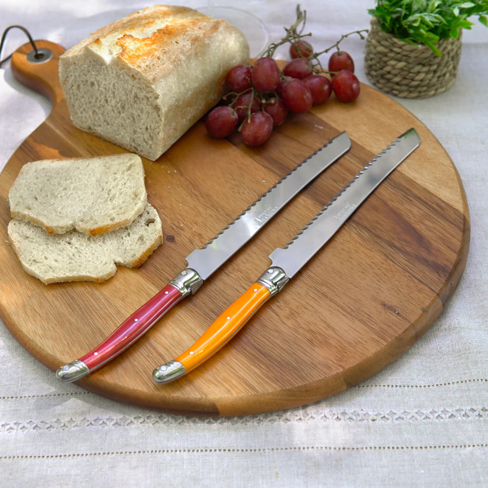 Laguiole Cuchillo Pan Rojo Fruity