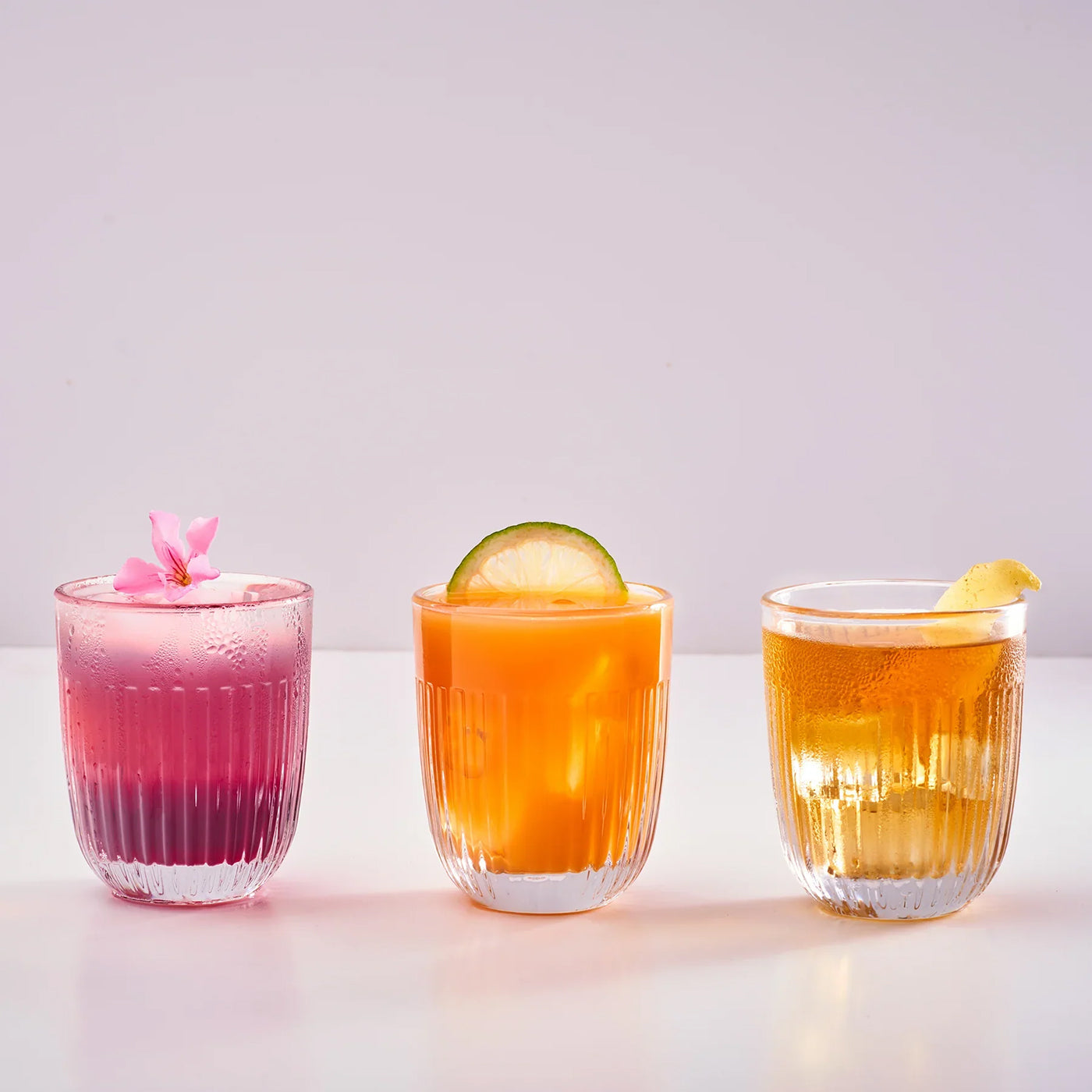 SET 6 VASOS BAJOS OUESSANT ROSADO