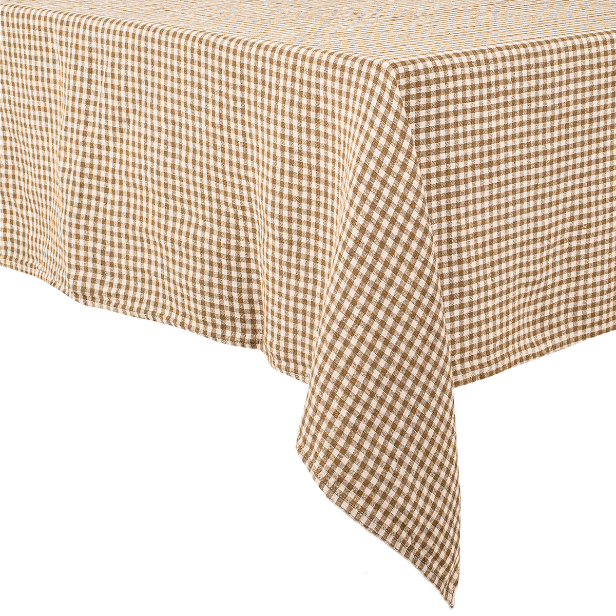 Mantel lino Piana Kaki