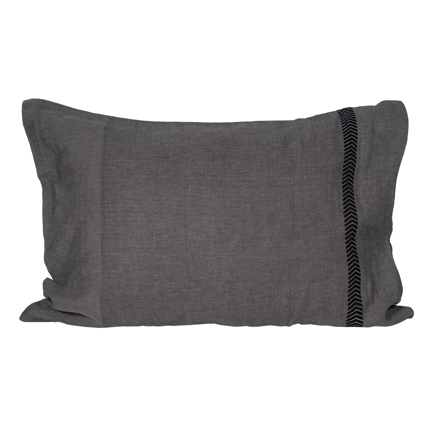 Funda Almohada Lino Marsella Dark Grey 50x70 cm