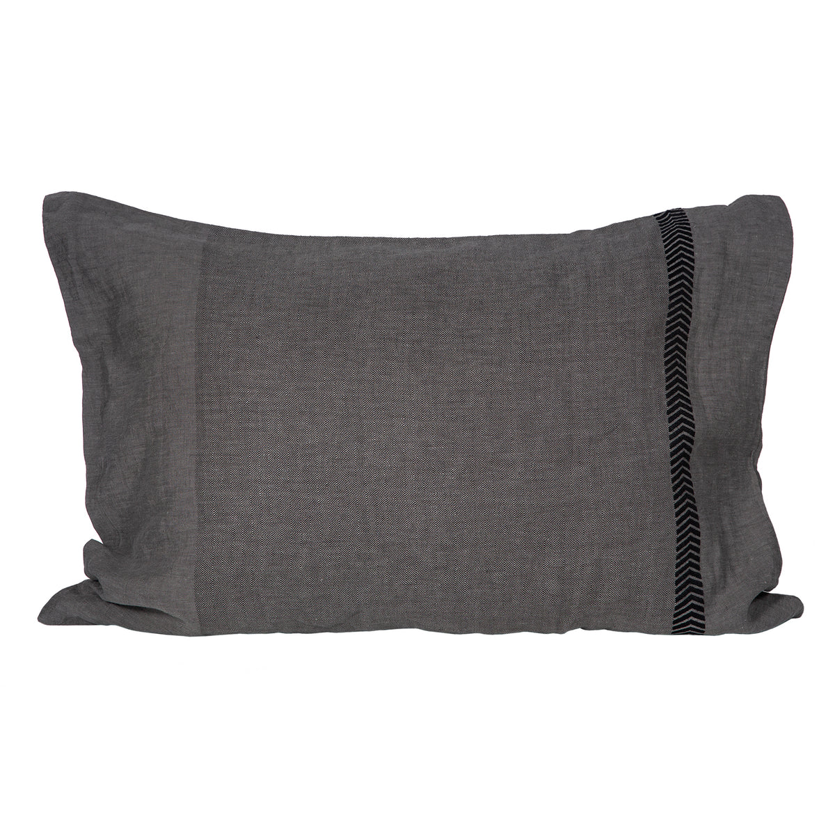 Funda Almohada Lino Marsella Dark Grey 50x70 cm