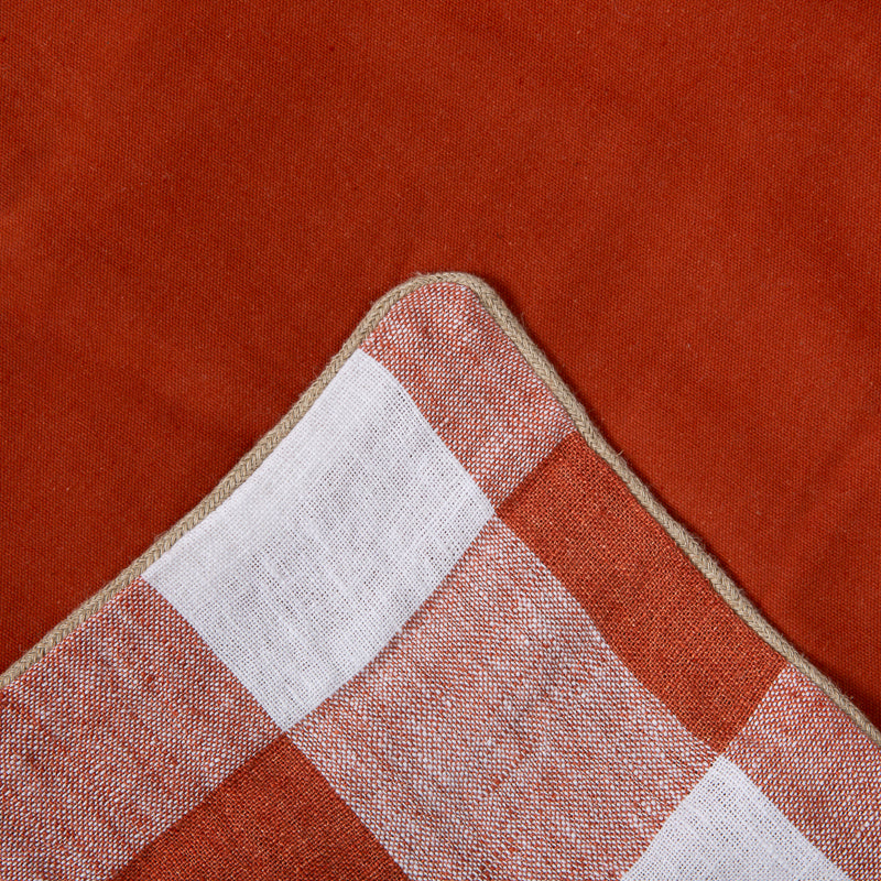 Funda Piecera Lino Palma Brick 85x200 cm