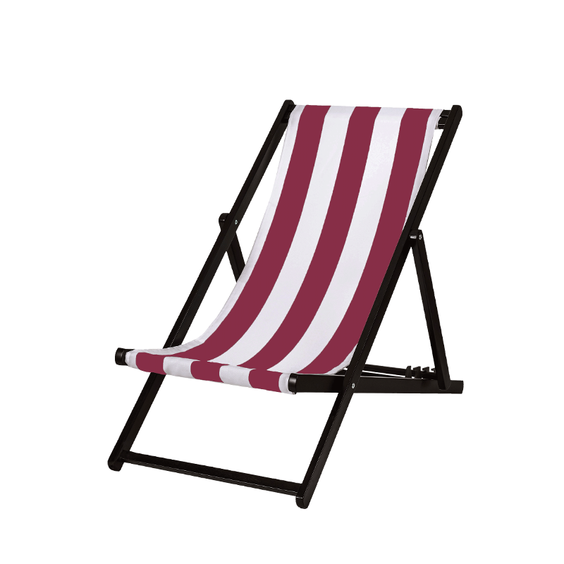 Silla Chilienne Negra con funda Riviera Framboise