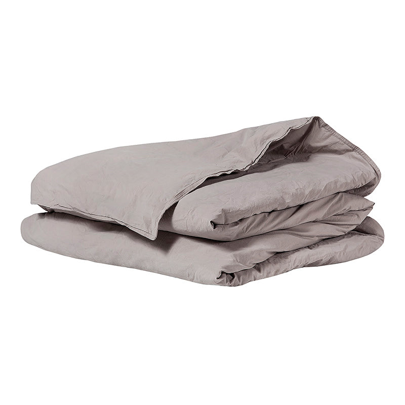 Funda de Plumón Algodón Percal Grey