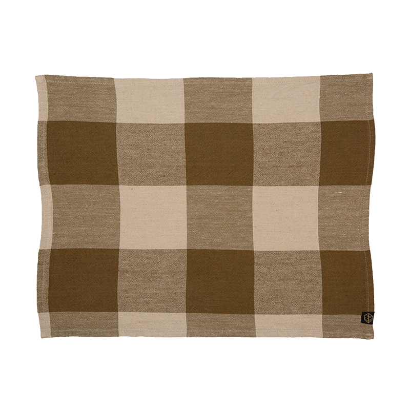 Set 6 Individuales Lino Palma Gold