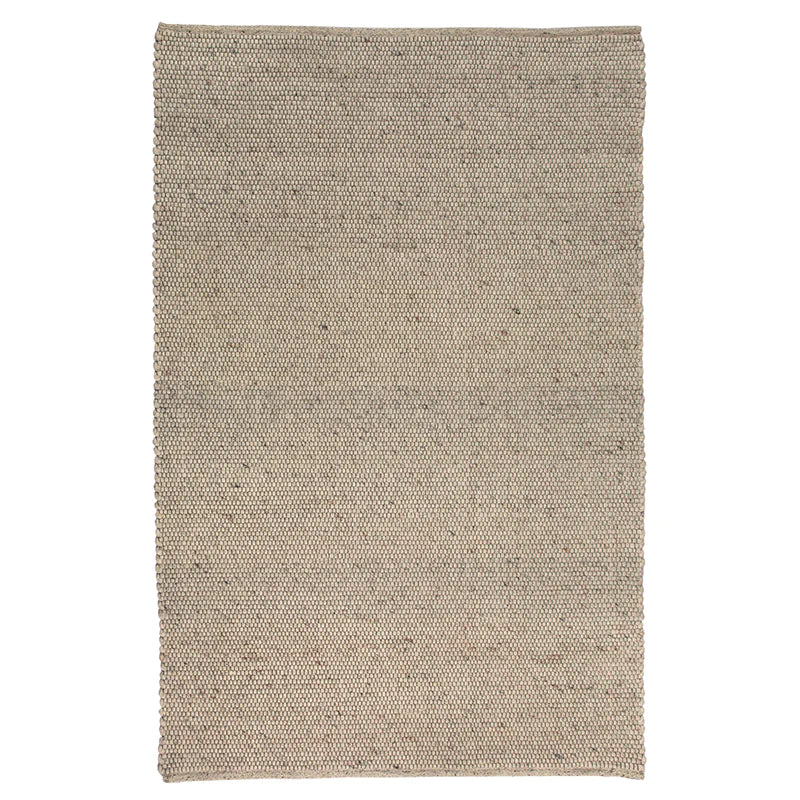 Alfombra Lana Visby Blanc Noir 0,8x1,4 m