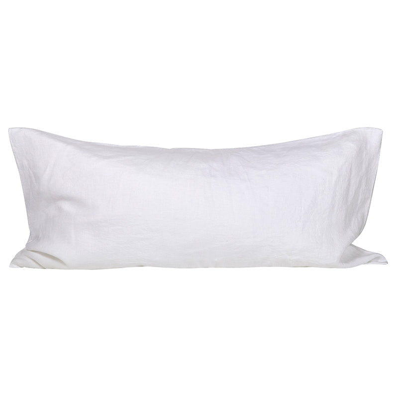 Funda Cojín Lino Viti Blanc 55x110 cm