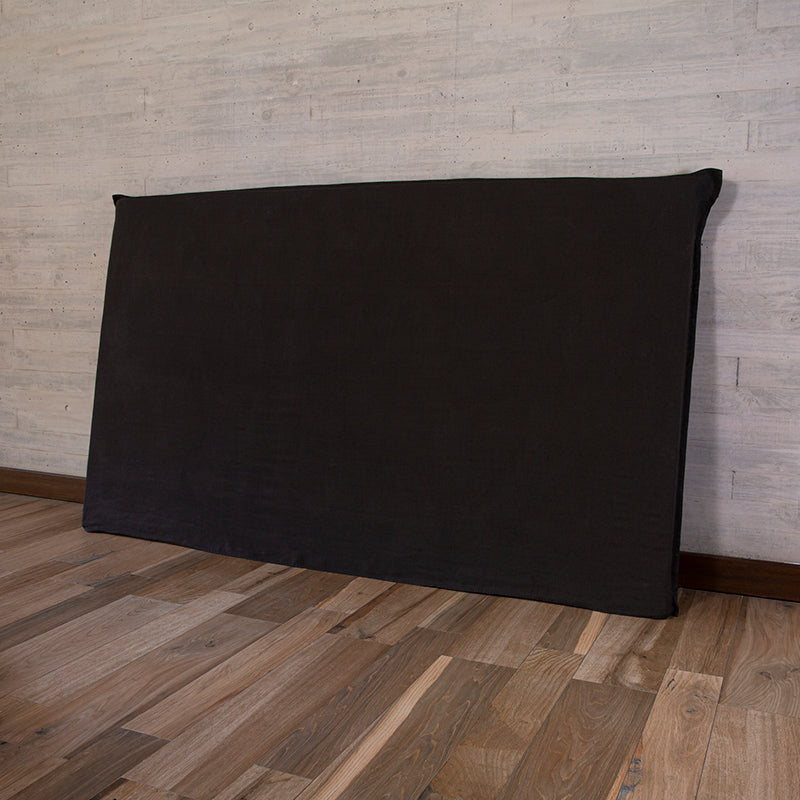 Respaldo de Cama con Funda Viti Charbon
