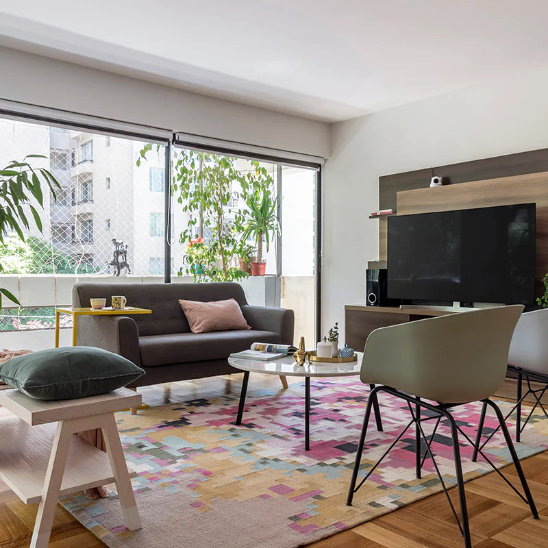 Alfombra Trama Madija Mostaza 2,0x3,0 m