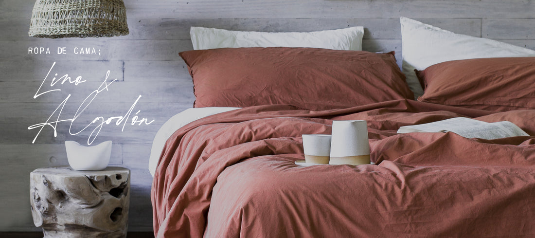 Ropa de cama Lino y Algodón