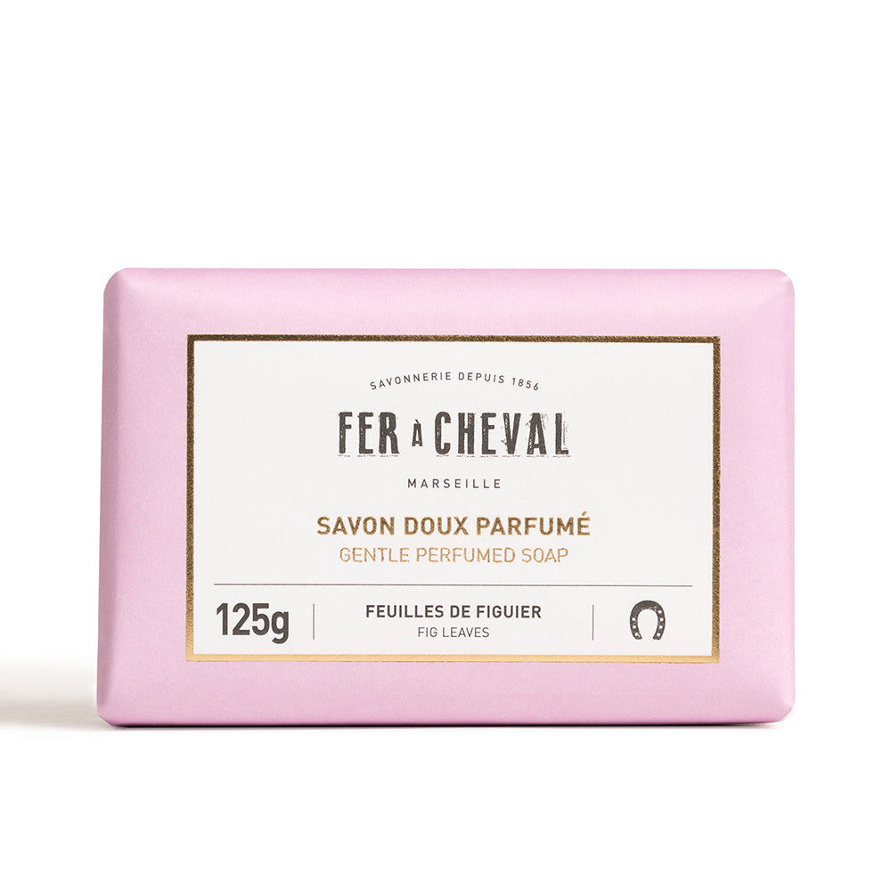 Fer a Cheval Jabón Aromático Suave de Marsella Hojas de Higuera 125 g