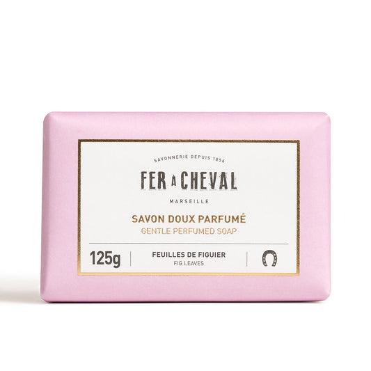 Fer a Cheval Jabón Aromático Suave de Marsella Hojas de Higuera 125 g