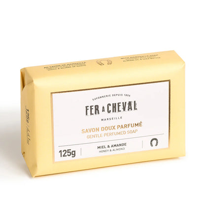 Fer a Cheval Jabón Aromático de Marsella 125 g Miel y Almendra