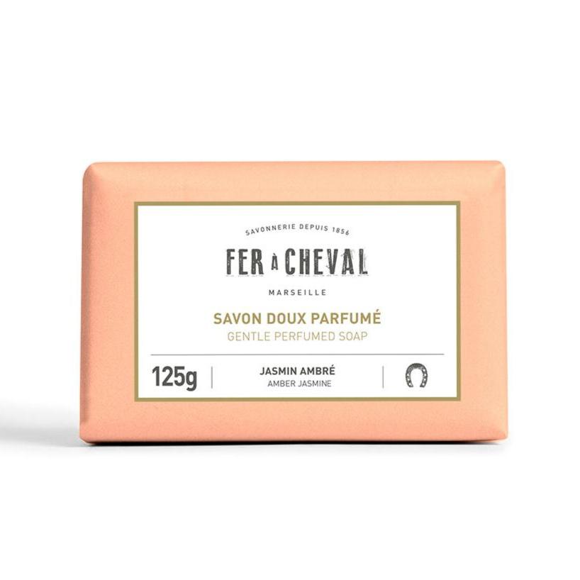 Fer a Cheval Jabón Aromático Suave de Marsella Ámbar de Jazmín 125 g